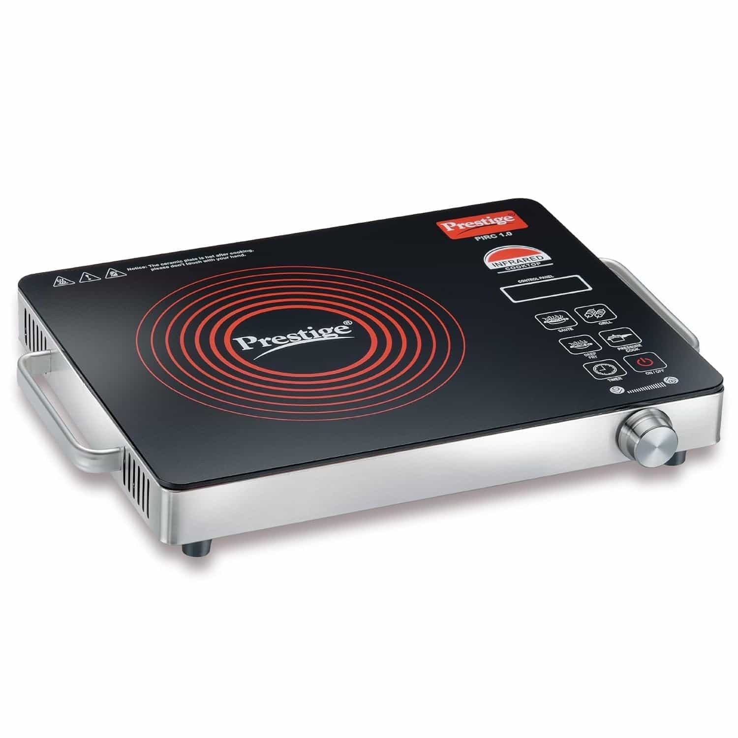 PIRC 1.0 INFRARED (2200W)(41136-INDUCTION COOK TOP-PRESTIGE