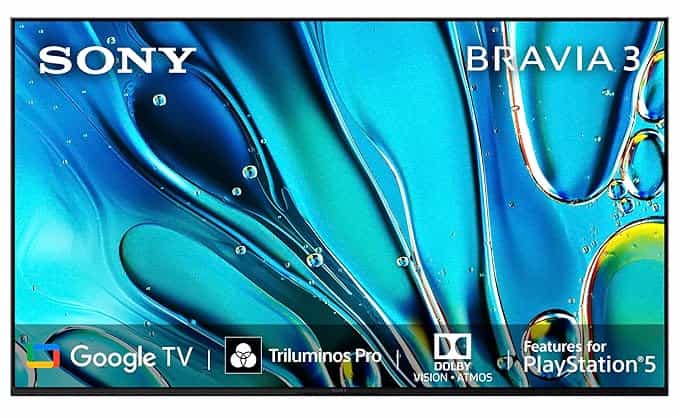 K-50S30 (GOOGLE TV)(4K UHD SMART LED)(BRAVIA 3)(12640201) - LED UHD - SONY