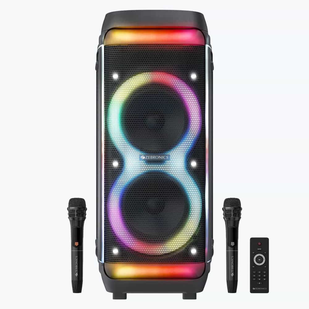 FYRE 102 DJ (200WATTS,BT,USB,AUX,9HRS BATTERY)-AUDIO-X BOOM-ZEBRONICS