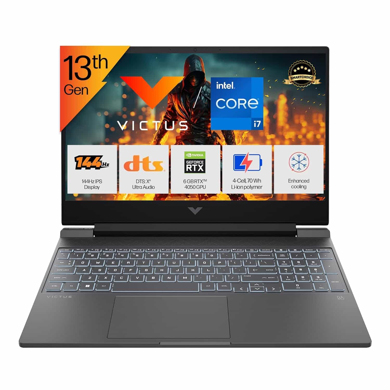 VICTUS 15-FA2103TX/I7-13620H/16GB/512GB/RTX 4050/W11/15.6/HP-LAPTOP
