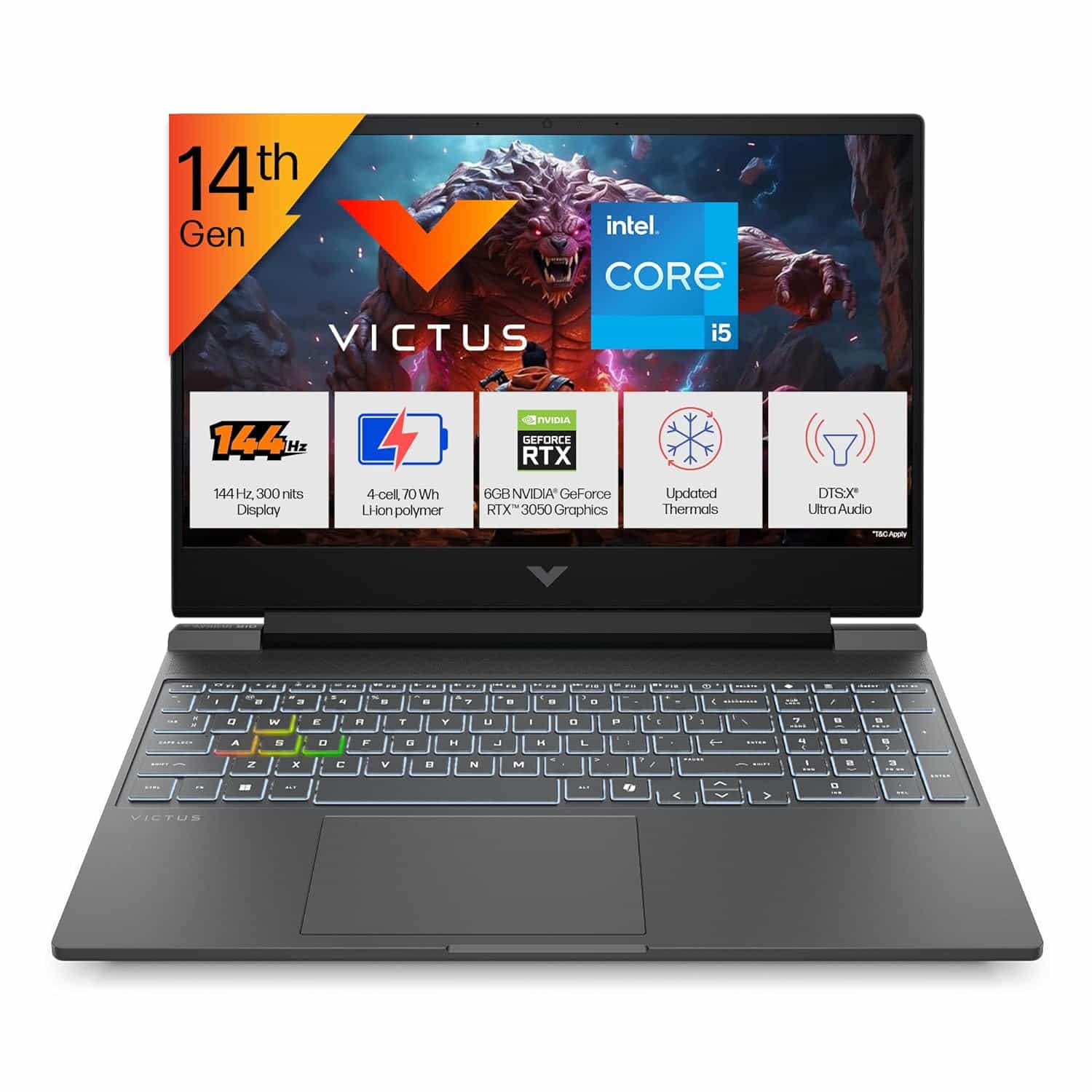 VUCTUS 15-FA2303TX/14TH GEN INTEL CORE/24GB/512GB/INTEL IRIS XE/W11/15.6/HP-LAPTOP