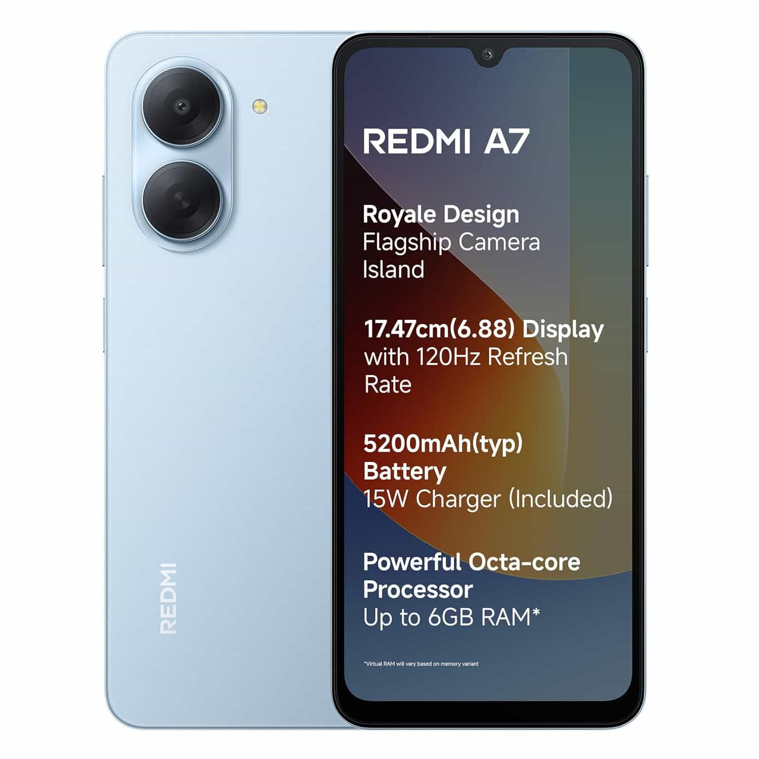 	REDMI A7 (3+64)-MOBILE PHONE-REDMI