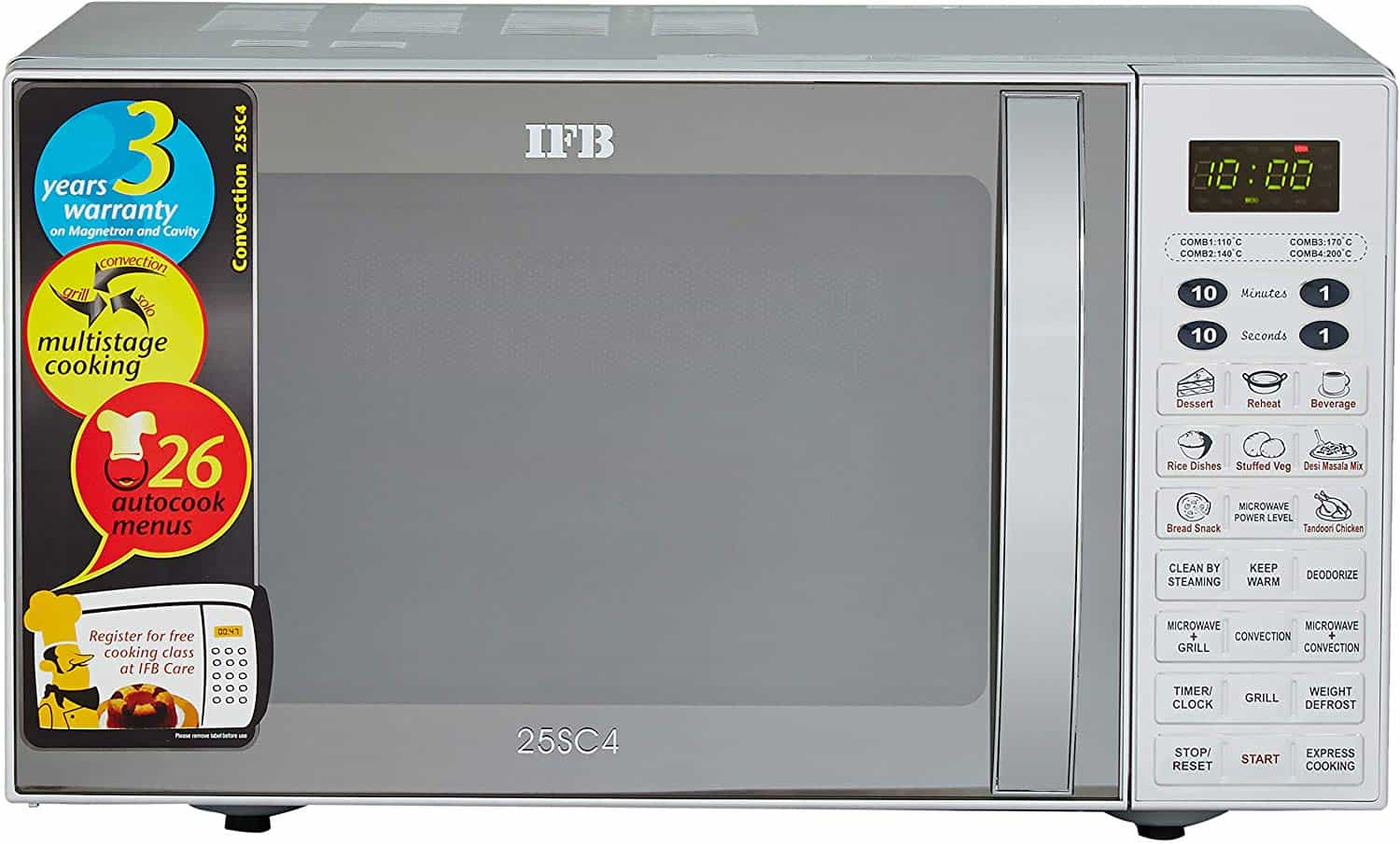 25SC4 (25 LTR)(SILVER) - MWO-CONVECTION - IFB