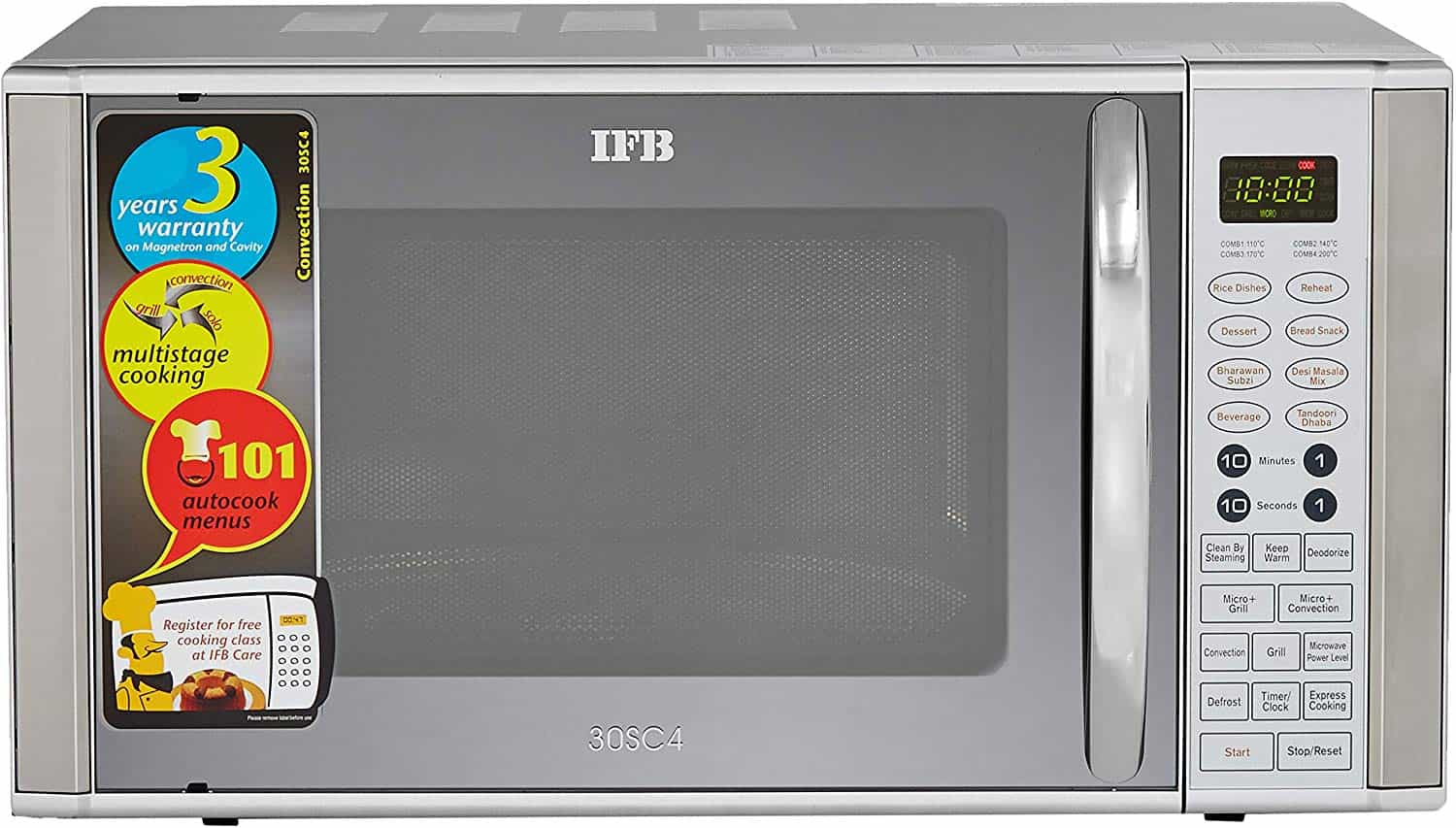 30SC4 (30 LTR)(SILVER) - MWO-CONVECTION - IFB