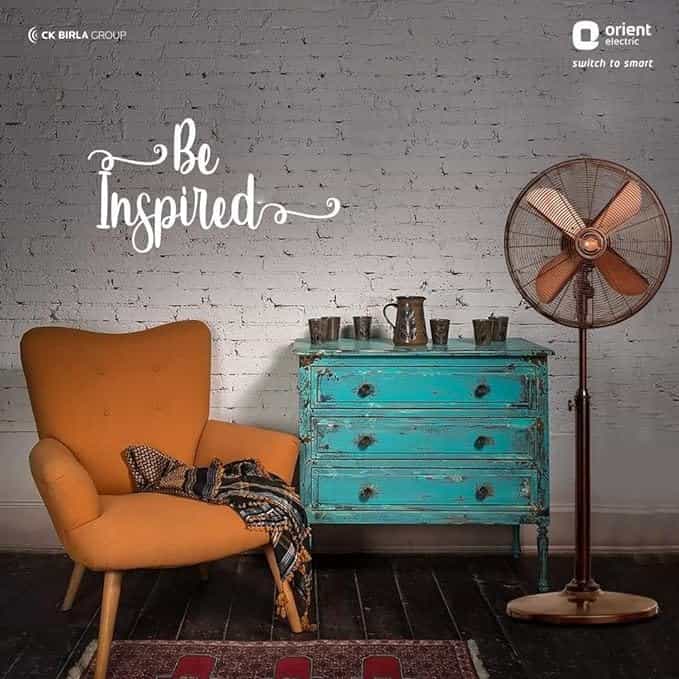 400MM STAND-35 (METAL BLADE)(R-BRONZE)(2121601510900) - FAN-PEDESTAL FAN - ORIENT