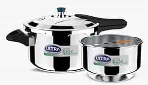 5.5 LTRS DIET TRIPLY (SS) - PRESSURE COOKER - ELGI