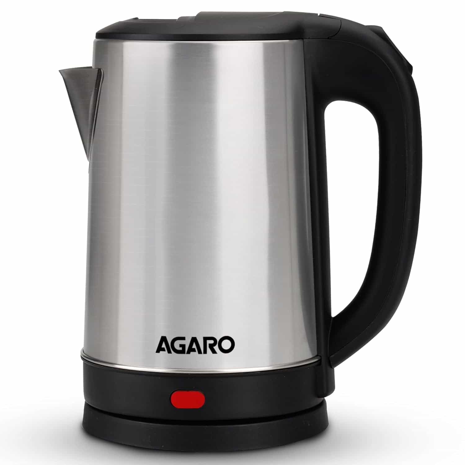 SONNET (1.5 LTR)(STAINLESS STEEL BODY)(AUTO SHUT OFF)(1500W)(34207)-ELECTRIC KETTLE-AGARO