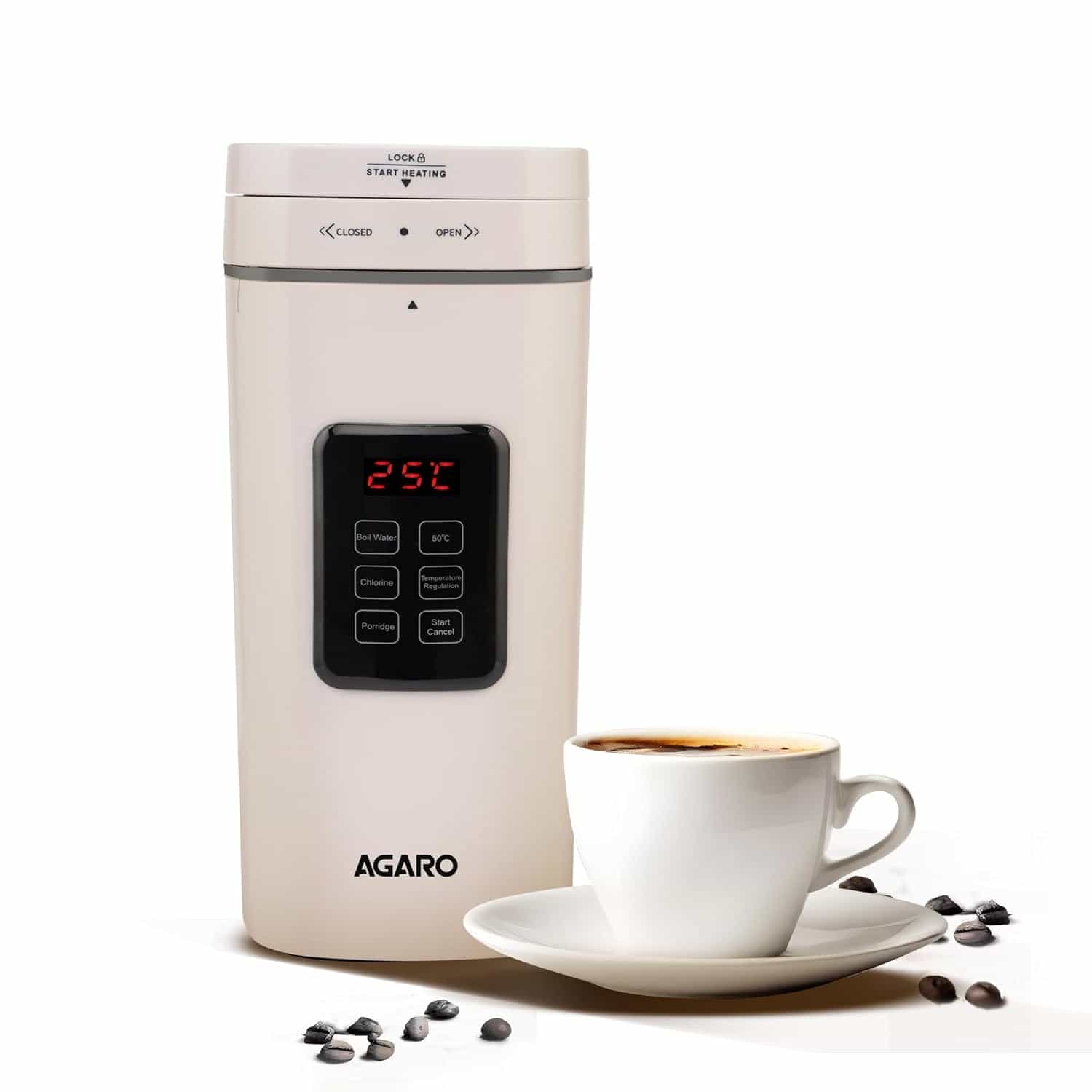 DELITE (500 ML)(300W)(DOUBLE LAYERED BODY)(PORTABLE KETTLE)(34146) ELECTRIC KETTLE AGARO