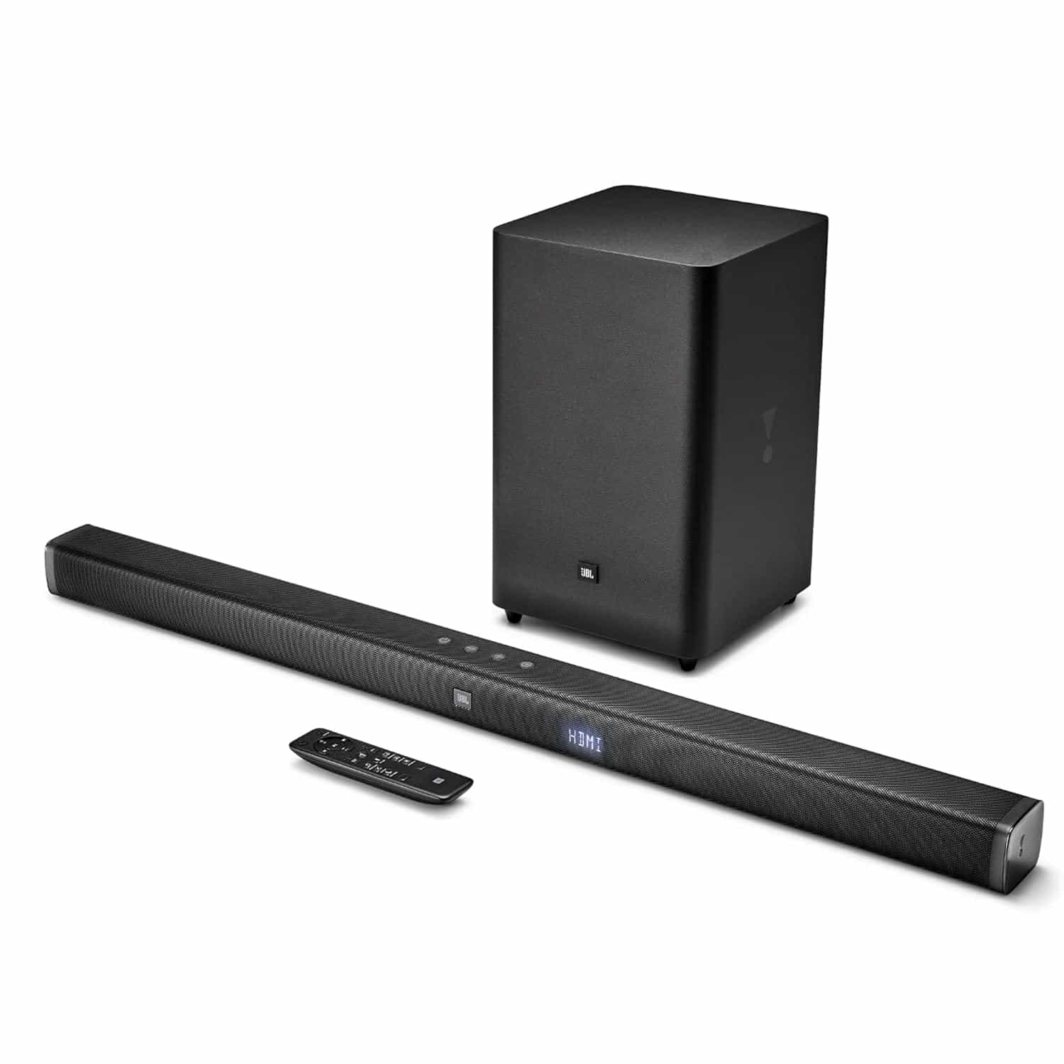 BAR 2.1 ESSENTIAL (2.1 CH)(300W)(WIRELESS SUBWOOFER) JBL BAR21ESSBLKJIN AUDIO SOUND BAR JBL