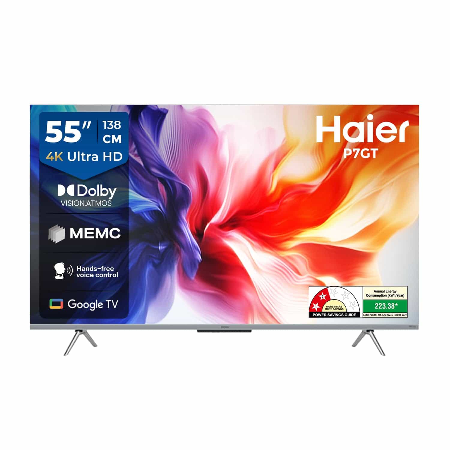 PRO 55P7 (4K QLED)(SMART TV)(DH20M3E01)-LED QLED-HAIER
