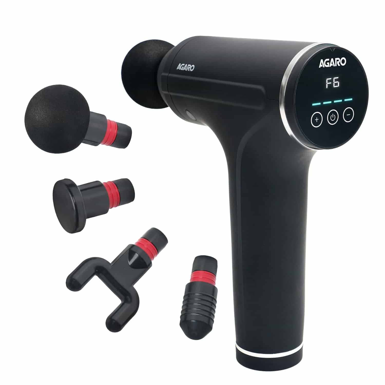 GALAXY GUN (6 MULTIPLE ACCESSORIES)(HANDHELD)(34024)-MASSAGER-AGARO