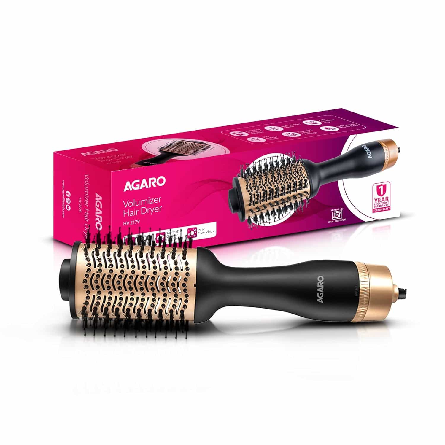 HV2179 (1200W)(33628)-HAIR DRYER-AGARO