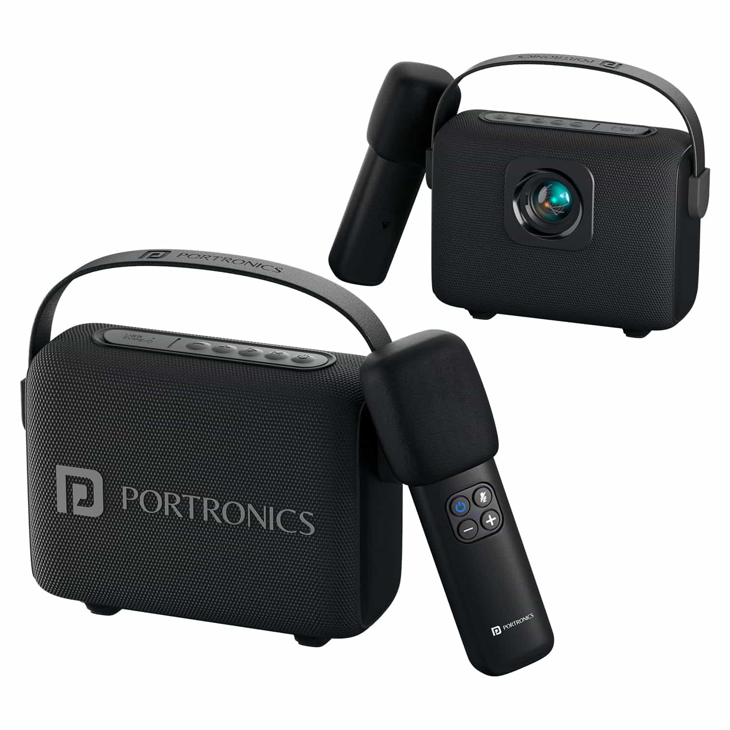 POR 2394 - 14W BLUETOOTH SPEAKER WITH LED PROJECTION LIGHT - ACCESSORY (IT & MOBILE) - PORTRONICS