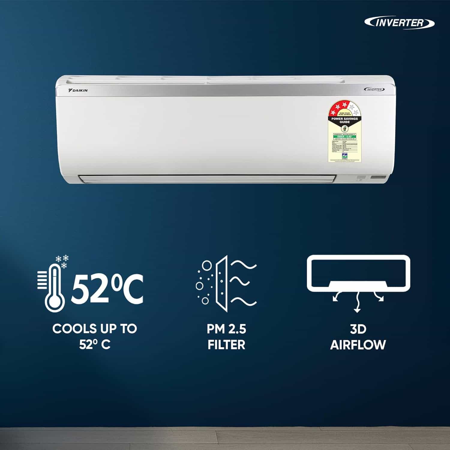 FTKC35XV16 (1.0 TON)(3 STAR) AIR CONDITION INVERTER DAIKIN