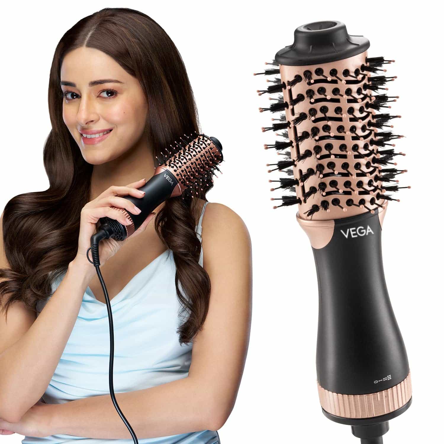 VHSD 03 (COMBINATION OF HAIR BRUSH & HAIR DRYER)-HAIR STYLER-VEGA