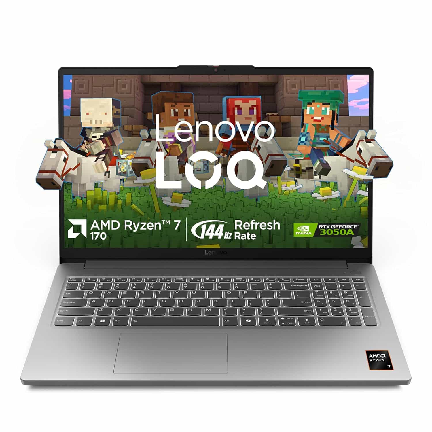 LOQ Essential / Gaming / 83S000PFIN / R7 170 / 16GB / 512GB / Win 11 / RTX 3050A 4GB / 15.6 FHD - LAPTOP-LENOVO
