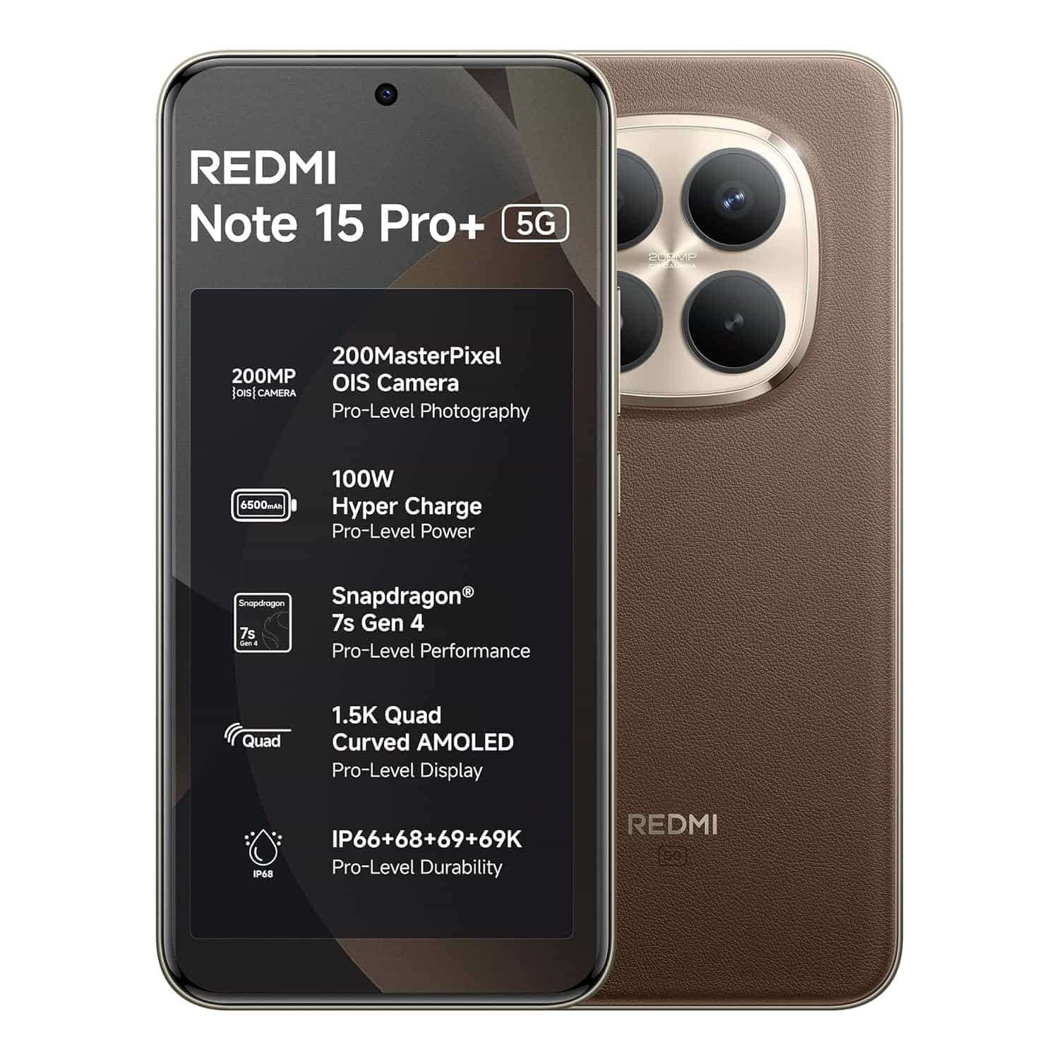 REDMI NOTE 15 PRO+ 5G (12+256)-MOBILE PHONE-REDMI