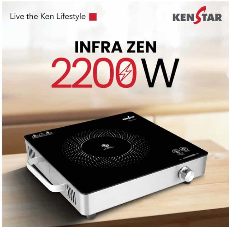 INFRA ECO (2200W)(TOUCH PANEL)-INDUCTION COOK TOP-KENSTAR