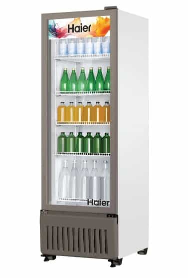 HVC-405GT5 (400 LTRS)(GREY)(5 STAR)(VISI COOLER)(GLASS FULL DOOR)(BW0ADN001)-FREEZER-HAIER