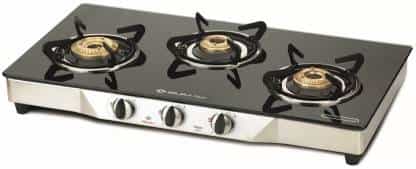 CGX 3 ECO (3 BURNER GLASS TOP)(450136) - GAS STOVE - BAJAJ
