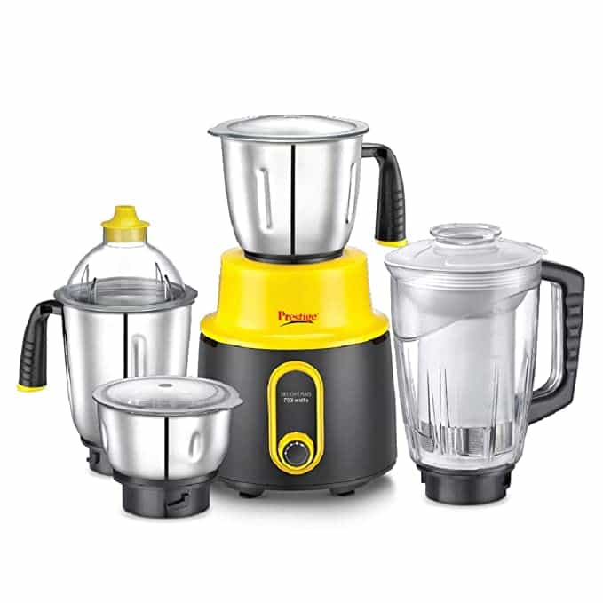 DELIGHT PLUS (750W)(4 JAR)(41380) - MIXER GRINDER - PRESTIGE
