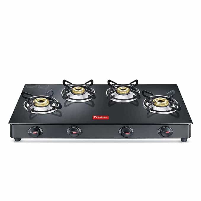 MAGIC PLUS GTMP-04 (4 BURNER)(GLASSTOP)(40508) - GAS STOVE - PRESTIGE