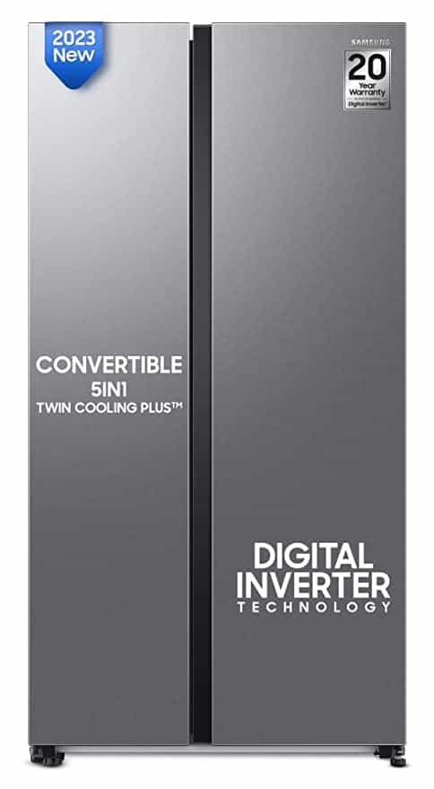RS76CG8113SLHL - (653 LTRS)(REAL STAINLESS) - REF-SIDE BY SIDE - SAMSUNG