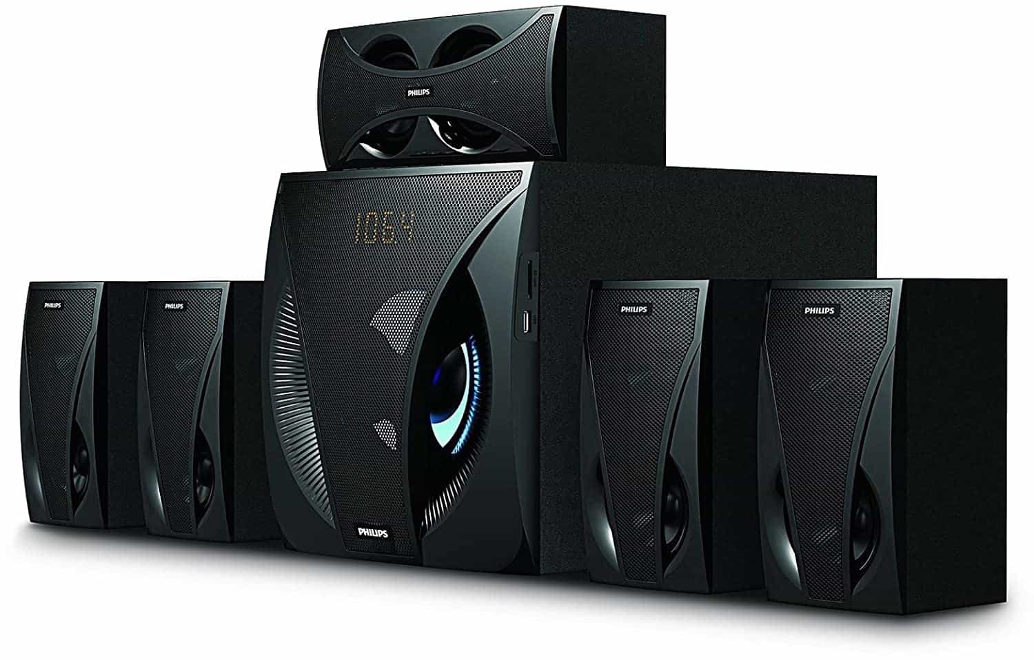 SPA8000 (5.1CH,120RMS,BLUETOOTH,USB,FM,SD SLOT) - AUDIO-MULTIMEDIA SPEAKER - PHILIPS