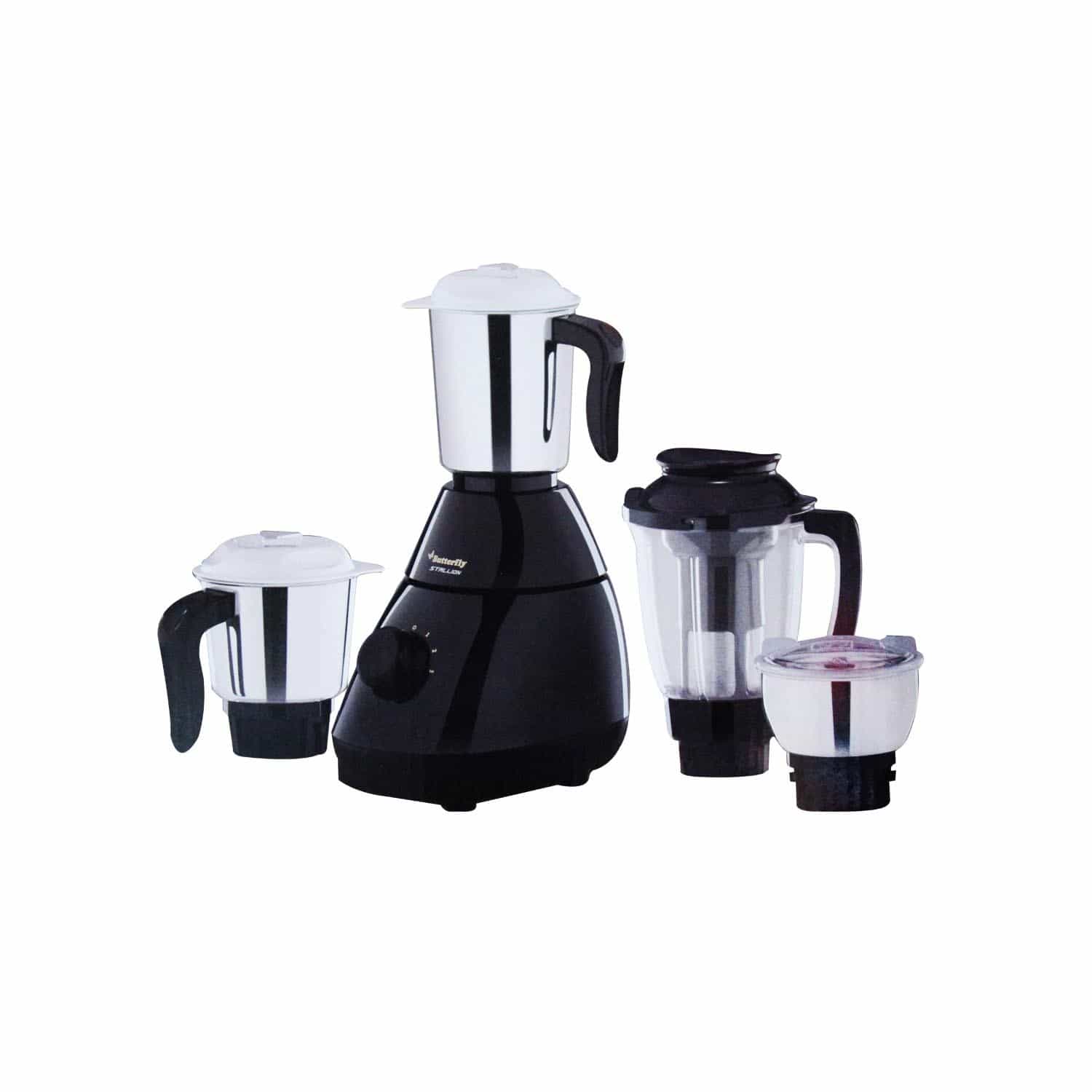 STALLION (4 JAR)(750 HP)(JUICER JAR) - MIXER GRINDER - BUTTERFLY